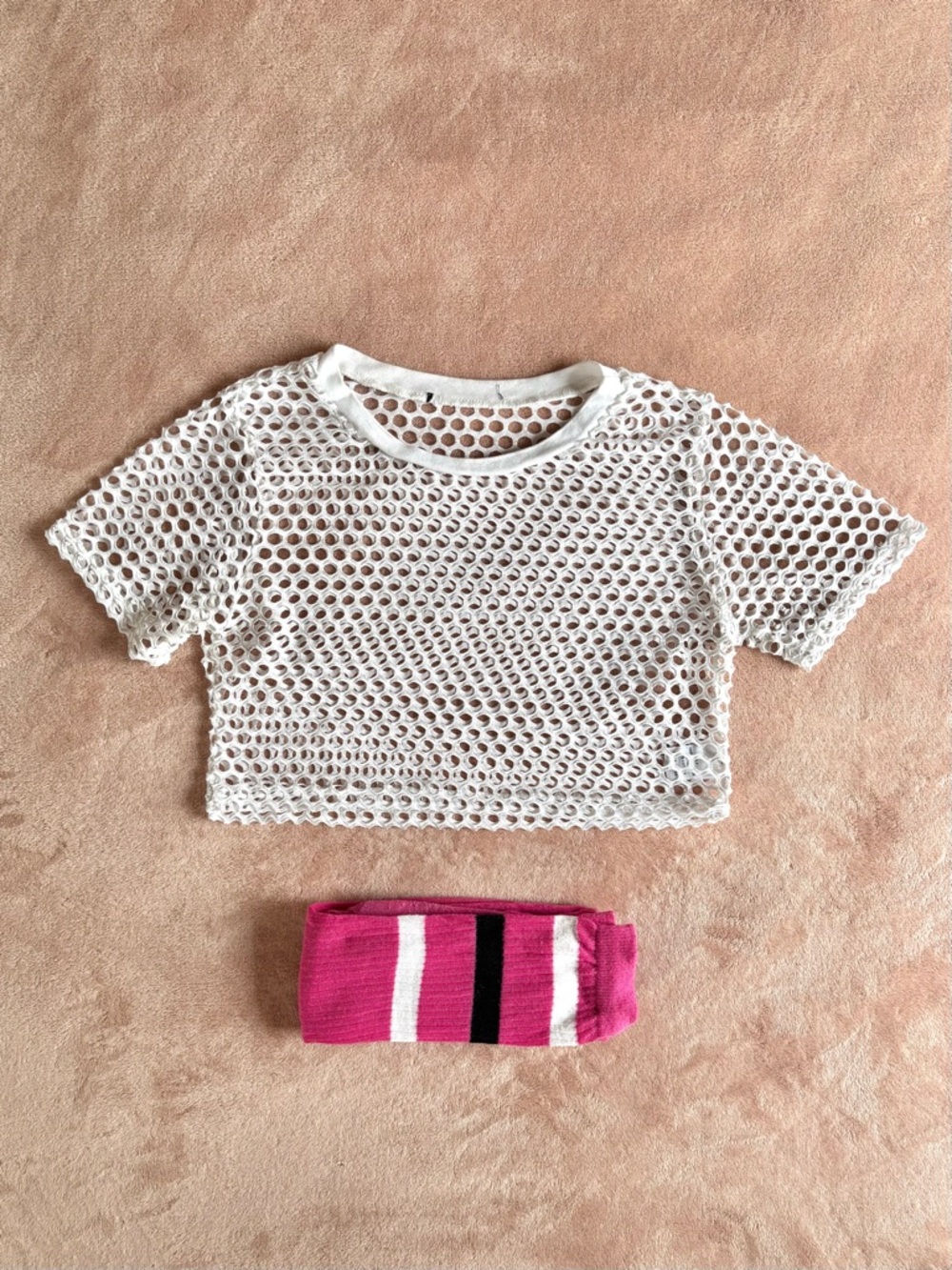 ✨ cropped athletic jersey XS